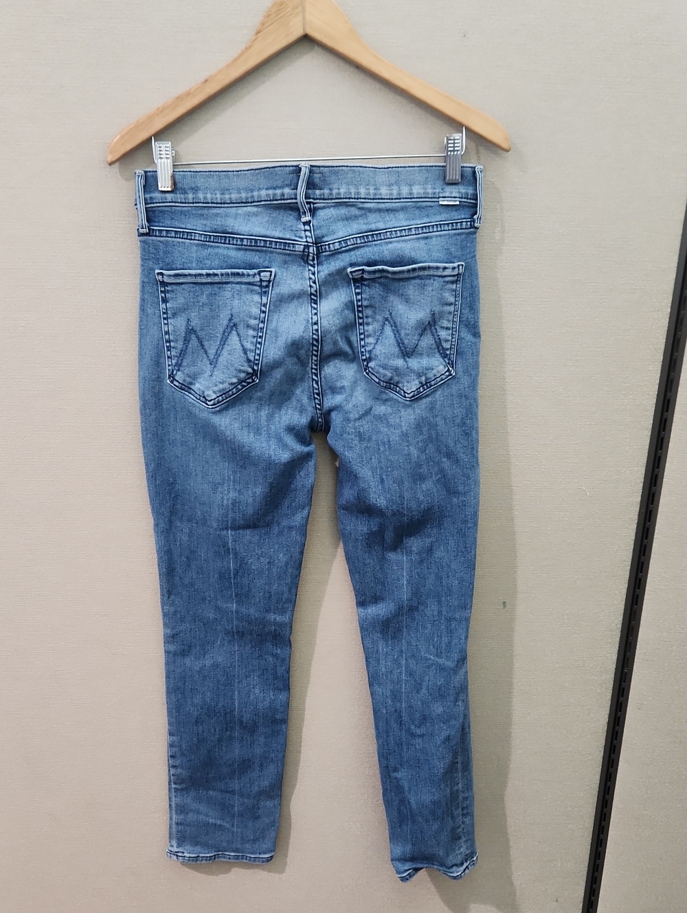Mother The Midrise Dazzler Ankle Jeans in We The Animals Size 31 - Picture 5 of 16